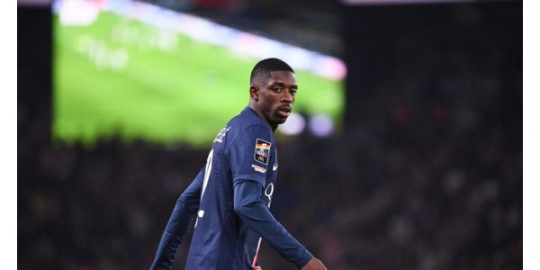 Situações diferentes de Ousmane Dembélé e Kylian Mbappé Situações diferentes de Ousmane Dembélé e Kylian Mbappé